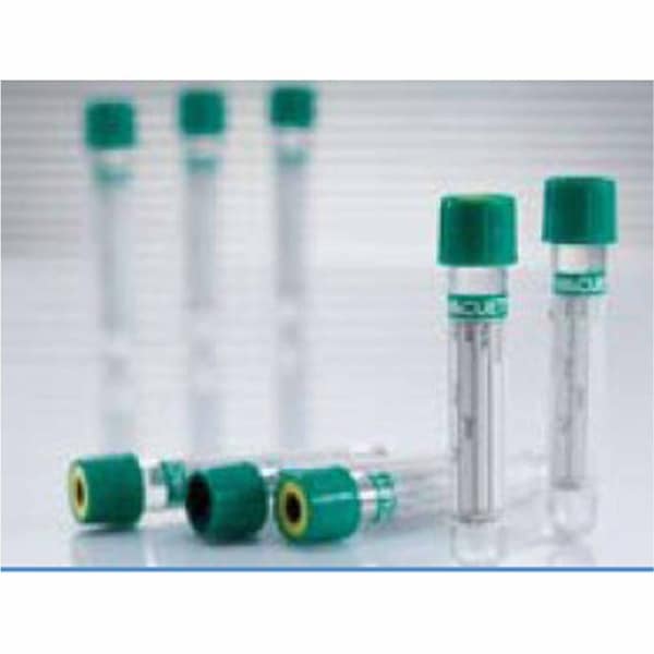 Vacuette Venous Blood Collection Tube Lithium Heparin / Separator Gel Additive 5 mL Tube, 1200PK 456087P - main